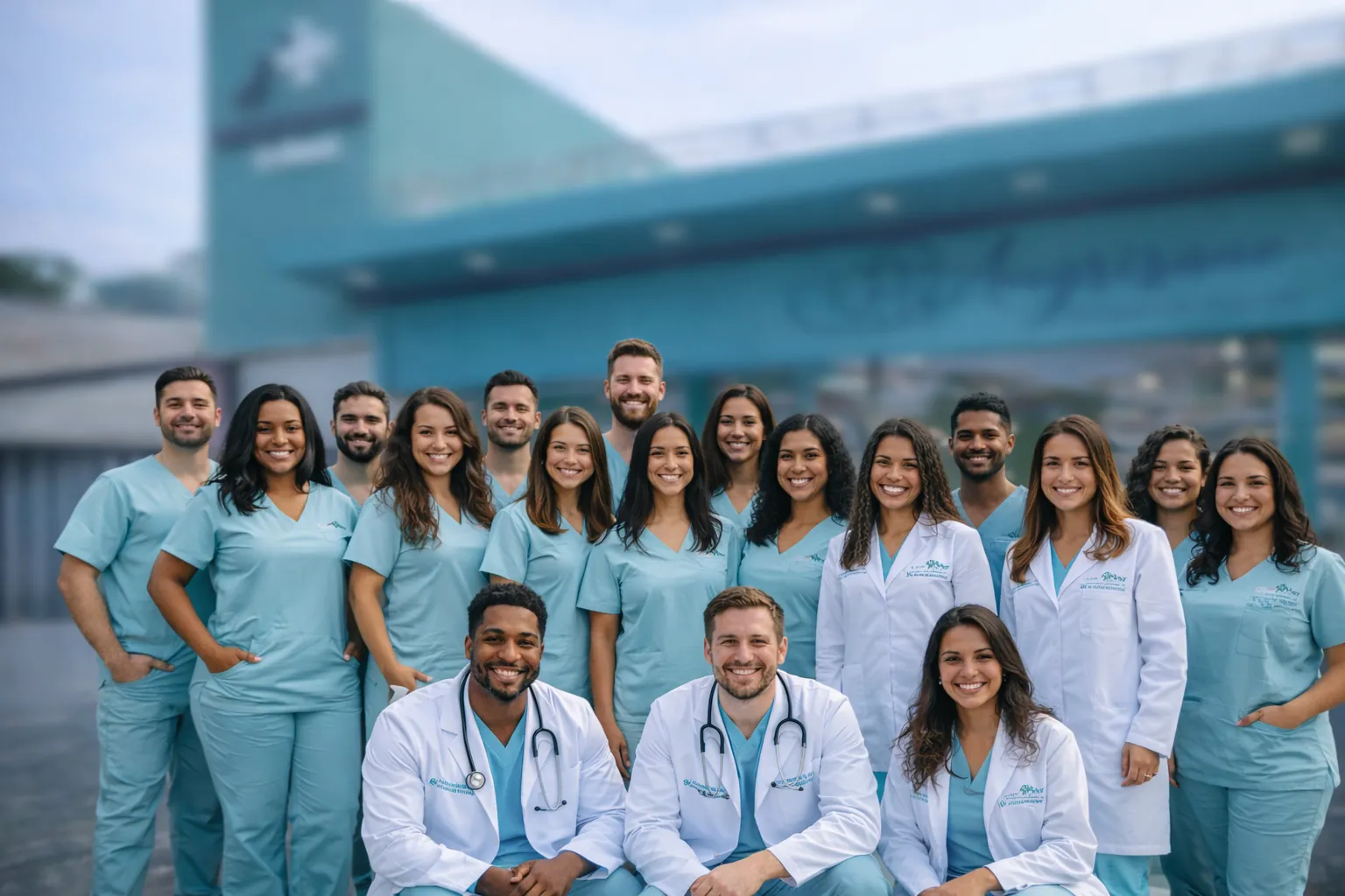 Equipe médica veterinária Angrisano